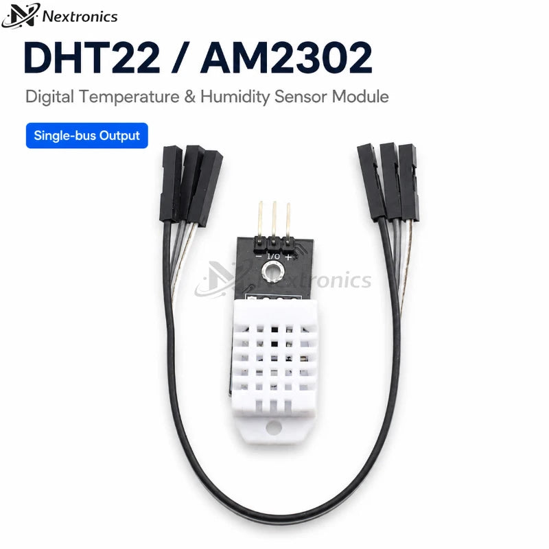 1/3/5PCS DHT22 AM2302 Digital Temperature Humidity Sensor Module with Cable High Precision for Arduino ESP32