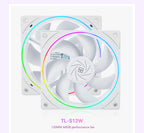Thermalright TL-S12 120mm HALO Cooling Fan 5V 3PIN ARGB Fan pc gamer 360° exquisite light effect computer Case Fan ventilador