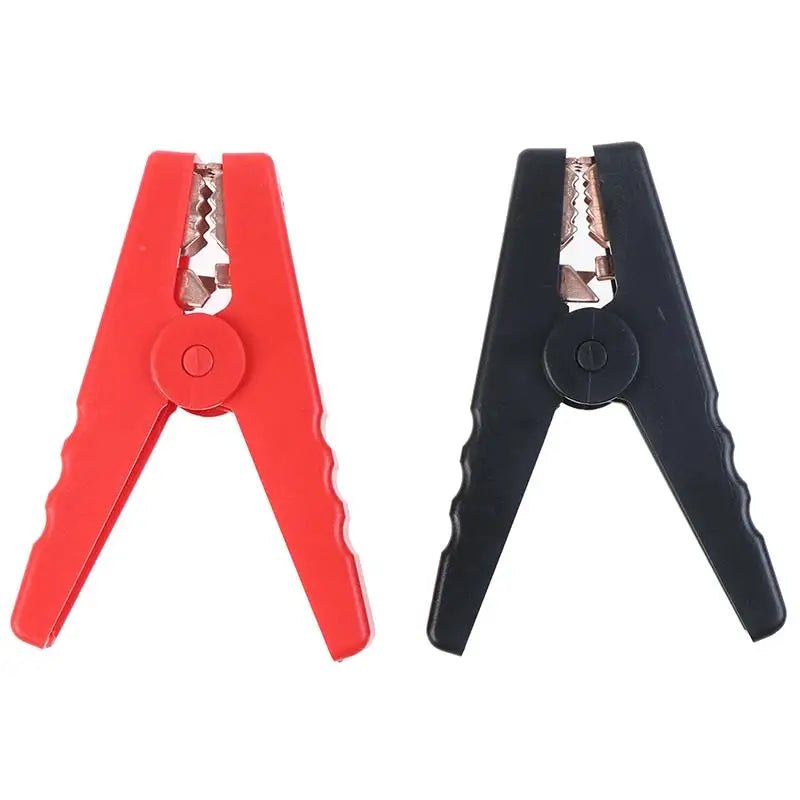 100A Crocodile Alligator Clips Car Battery Insulated Clip Clamp Connector For Electrical Battery Chargers 2pcs