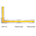 COB LED Wire Connector 5 8 10mm Connection Solderless Mini Buckle FCOB RGB CCT LED Strip Lights 2 3 4 Pin No Dark Area Connector