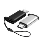 USB Type C Female To Micro USB Male Adapter Connector Type-C Micro USB Charger Adapter for Xiaomi Redmi Huawei Phone Converter