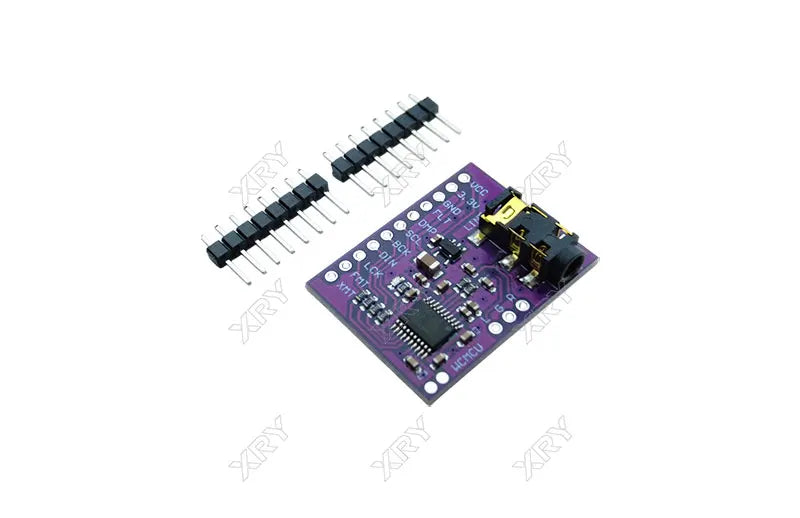 Interfaz I2S PCM5102A DAC, decodificador GY-PCM5102 I2S, módulo de reproductor para Raspberry Pi, placa de formato pHAT, placa d