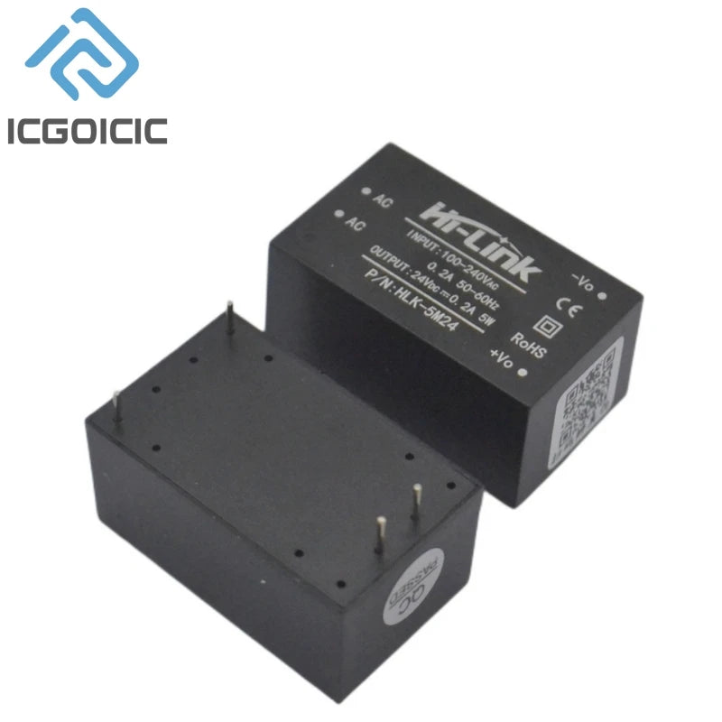 220V to 5V/3.3V/9/12V/24V 3W 5W Mini Power Supply Module Step Down Buck Module AC to DC HLK-5M03/09/12/24 HLK-PM03/09/0612/24