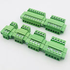Solder-Free 15EDGRKP-3.81mm Plug-in Terminal Air Docking With Ear Screw Fixing 2EDGRKP 2P3P4P5P6P-24P Phoenix Terminal Connector
