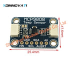 1PCS MCP9808 High Precision I2C Digital Temperature Sensor Breakout Board High Accuracy Temperature Detection Module