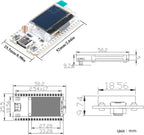 Meshtastic Wifi Heltec LoRa 32 V3 Development Board 433 868MHz With Shell ESP32 OLED SX1262 Blue 0.96 Inch Display for Arduino