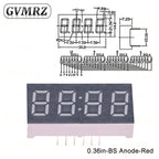 0.36inch Digital tube Common AnodeCathode Red 1 2 3 4 Bit digital Tube LED Display 7 segment
