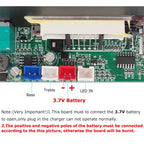 DIY Digital BT Amplifier Subwoofer Board 30W Amp DC 5V MP3 Decoder Board with BT5.0 USB Module and Remote Control for Speakers