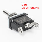1PC IP67 Waterproof Toggle Switch 30A 12VDC SPST SPDT DPDT ON-OFF ON-ON ON-OFF-ON 2 Pin 3 Pin 6 Pin With Screw Terminal