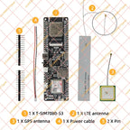Lfor ILYGO T-SIM7080G-S3 ESP32-S3 Dev Board, SIM7080G Cat-M/NB-IoT/GPS Module with WiFi, BT 5.0, 16MB Flash & 8MB PSRAM