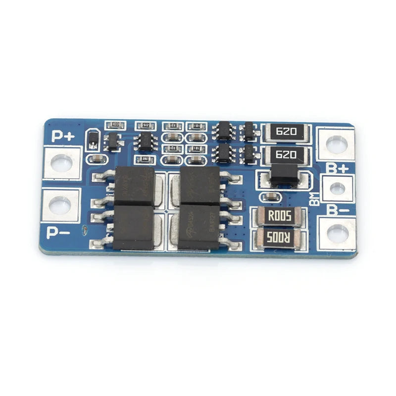 1-10Pcs 2S 10A 7.4V Li-Battery BMS Protection Board to 8.4V with Balanced Function / Overcharge Protection for 18650 Batteries