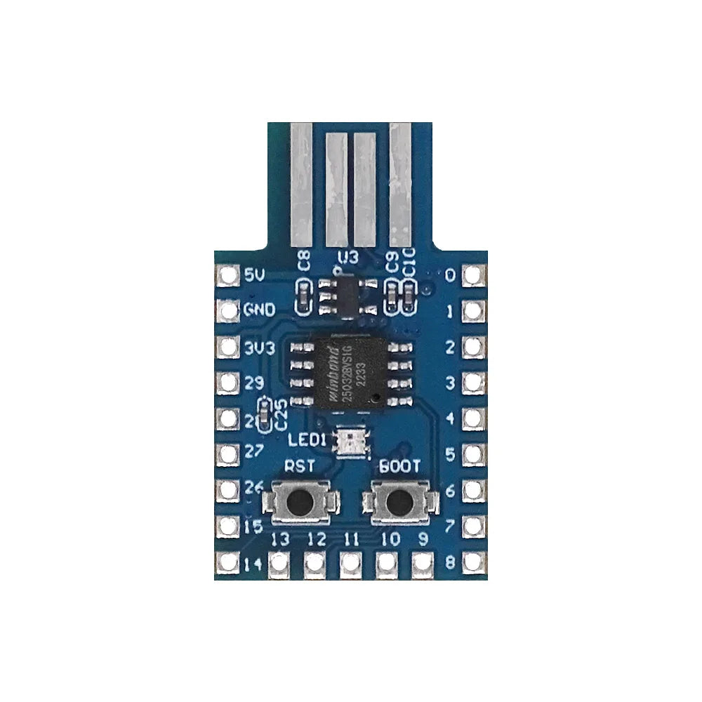 RP2040 USB Development Board Type-A Version 4MB Flash Raspberry Pi Microcontroller Development Board
