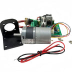 Gear reduction motor, capable of forward and reverse rotation, with adjustable speed. 36mm gearbox, 36 - 3530