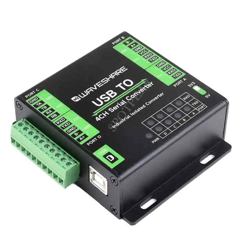 Industrial Converter USB TO 4CH RS232/485/422/TTL Serial UART FT4232HL