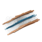 30values Pack Assorted Kit 1/4W 1% Metal Film Resistor KIT 1K 10K 100K 220ohm 1M Resistors