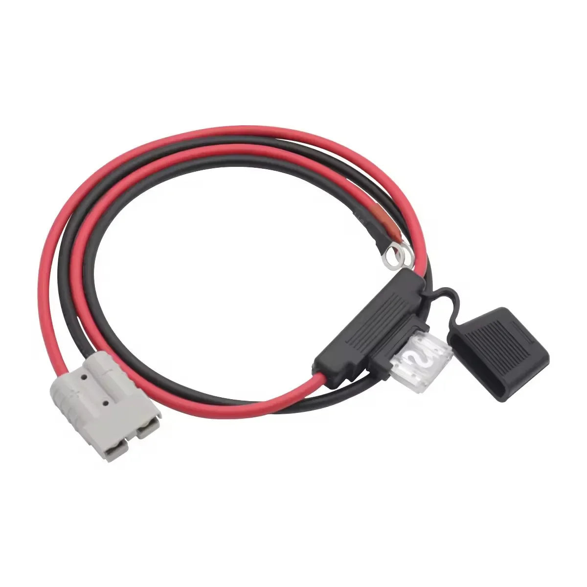 12V Car Battery Charging Cable SAE Terminal 24V Female Pump Plug 16AWG Extension Cord for Motorcycle Truck RV Boat Modification