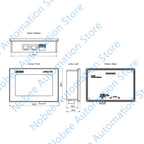SIEMENS LOGO! 9 TDE Touch Display 6ED1055-4MH08-0BA3