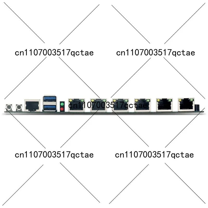 I7-8550U N100 N150 N5105 J4125 N4000 CPU with Motherboard Kit, Soft Router 6 Network Card Motherboard ROS Linux X86 DDR4