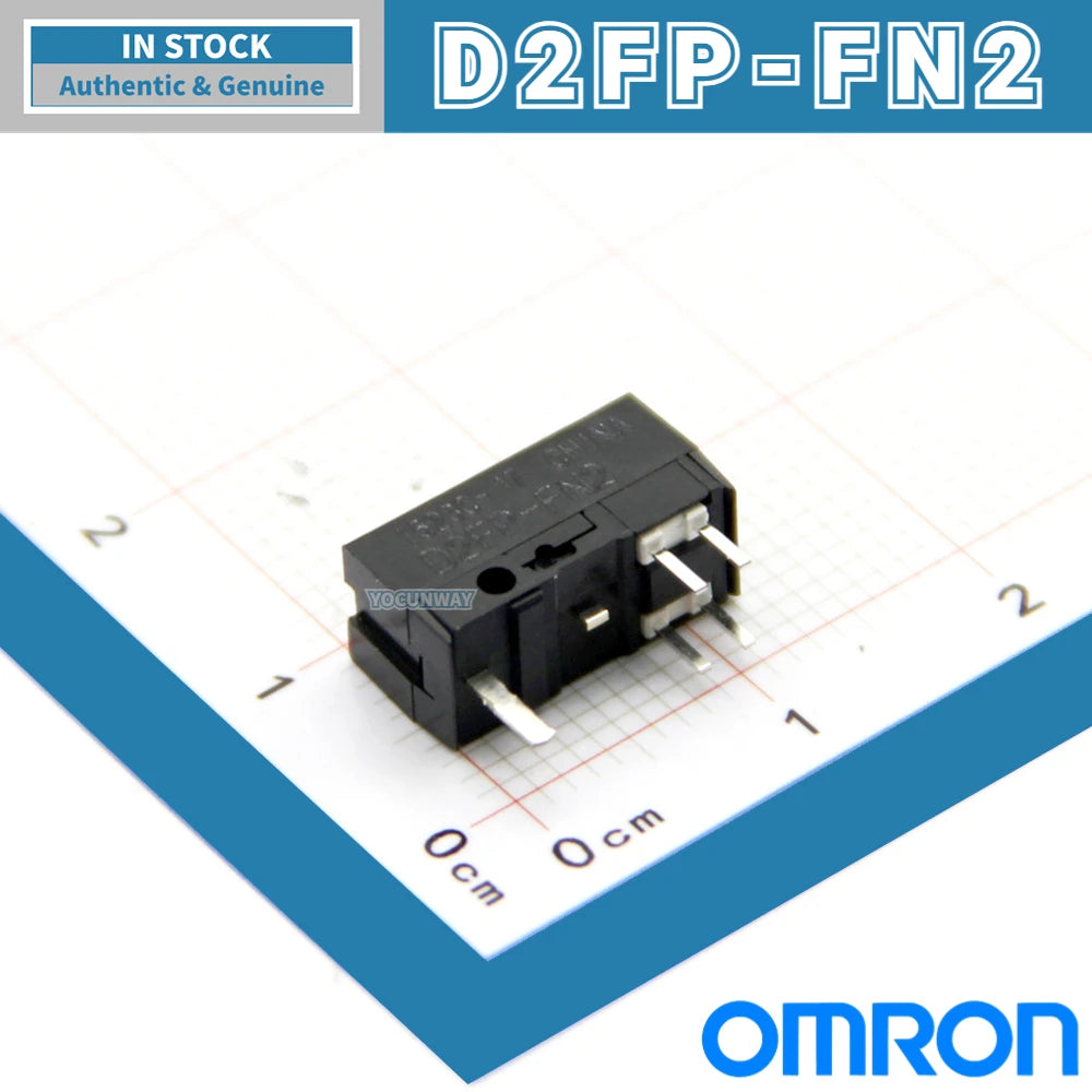 Authentic OMROM D2FP-FN2 Optical Micro Switch for Mouse Compatible with Warblade 3 AP Magic Blade G502X - Gaming Mouse Button