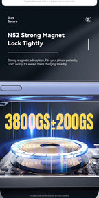 Essager Thin Wireless Power Bank Magnetic 20W 5000mAh Portable Fast Charging External Battery for Magsafe For iPhone 17 16 15 14