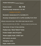 Thermohygrometer Altitude Meter Multifunctional Thermometer Barometric Pressure and Temperature Measurement