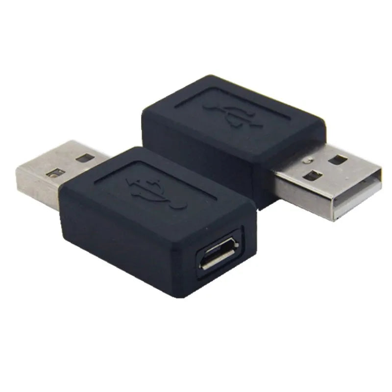 1pc Micro USB Female to USB Type A Male Adapter