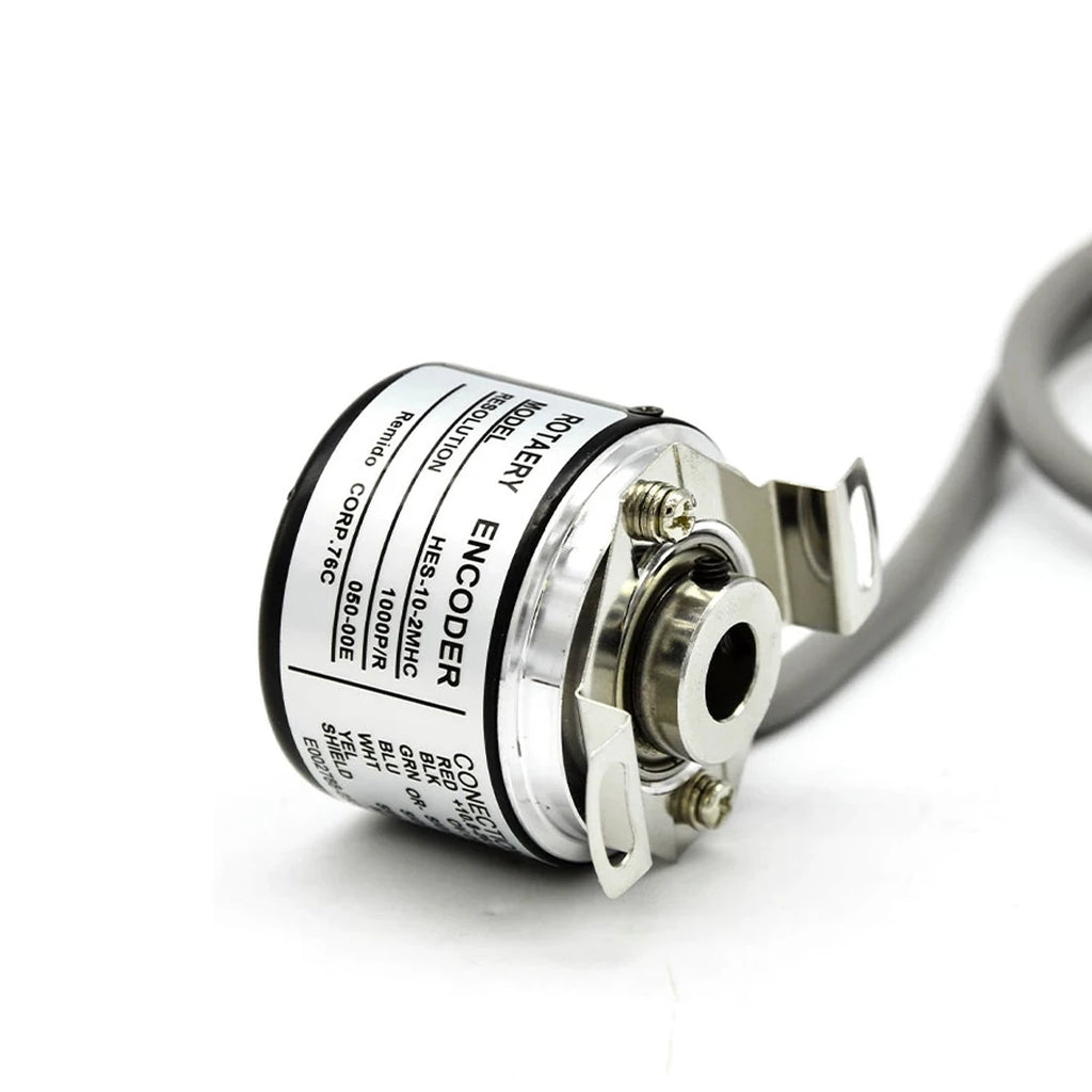 HES-2M/2MC/2MHC/2MHCP/2MHT/2MD 8MM Semi-Hollow Shaft Incremental Encoder 100~5000PPR Rotary Encoder for PLC Control System