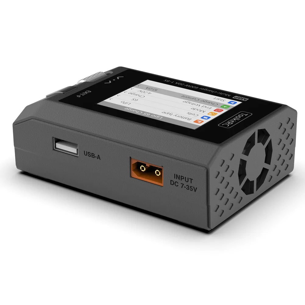 ToolkitRC M8P 1-8S Balance Charger 600W 20A DC Discharger for 1-8S Lipo Battery Charger
