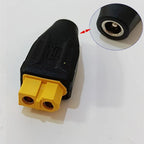 XT60 Conversion Plug Adapter, Model Airplane Battery Charging Conversion Plug XT60 to DC5.5*2.1/5.5*2.5/Type-C Female Connector