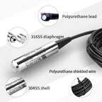 0-350m to 4-20mA RS485 Hydrostatic Liquid Level Transmitter 0-10V 0-3.3V 0.5-4.5V Output Water Pressure Level Sensor Probe