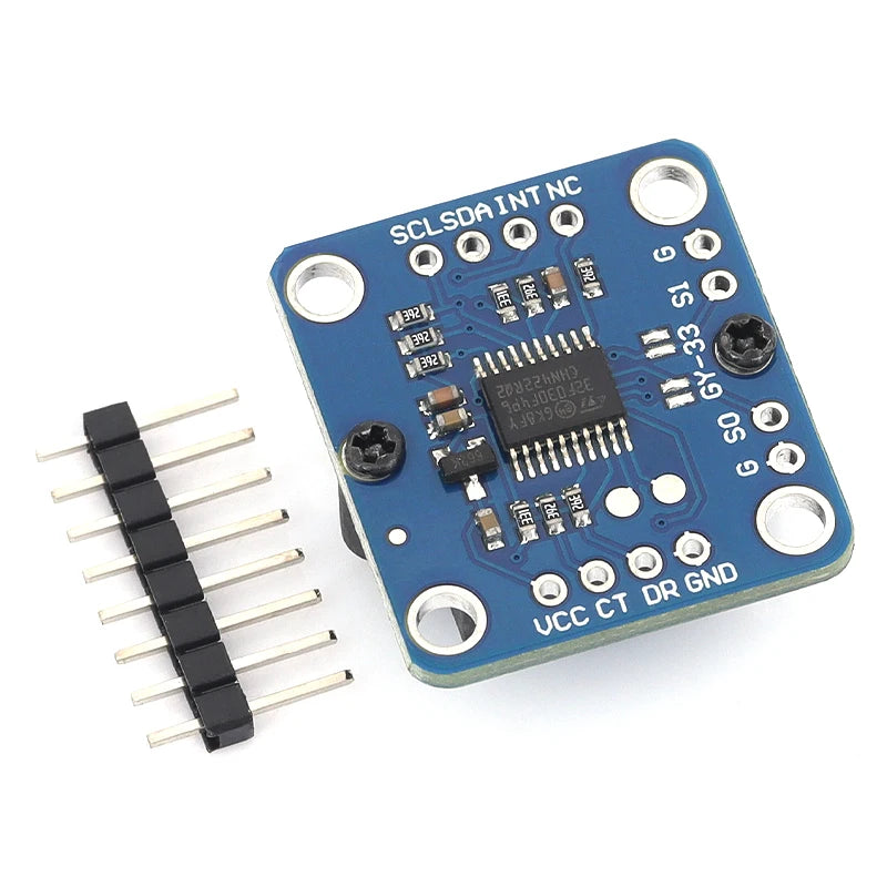 Javino GY‑33 Sensor Module TCS34725 Color Recognition Sensor Replace TCS230 TCS3200 Color Detection Module