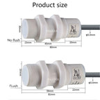 M30 Corrosion-Resistant Capacitive Proximity Switch, Non-Metallic Induction Switch Resistant to Strong Acids and Alkalis