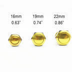 Screw Electronic Button Switch Metal Pressure Switch Waterproof Momentary Push Button 12v 240v Switches 12/16/19/22mm
