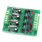 1/2/3/4/8-Bit AC 220V Optocoupler Isolation Module Voltage Detect Board Adaptive 3-5V For PLC Isolamento Fotoaccoppiatore Module