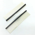 10pcs 1.27mm Long Pin L11/12/14mm 1x40p 1x50p 2x50p 0.05" Straight Single/ Dual Row Gold PCB Male Pin Header Strip Jumper