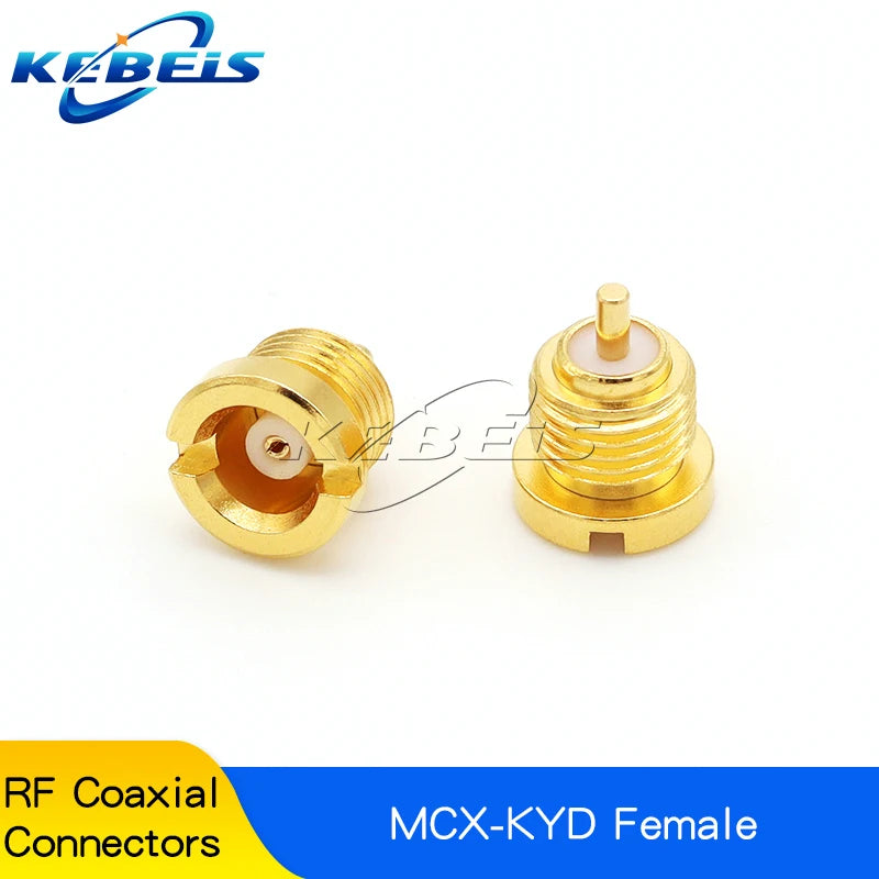 5PCS MCX-KE MCX-JE MCX-KWE MMCX-KE MMCX-JE MMCX-KWE MCX MMCX Male Female Socket PCB Board Socket Right Angle 90 Degree Connector
