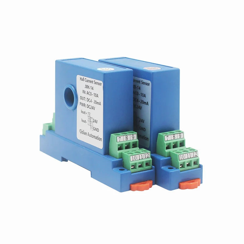 AC DC Current Transmitter 0-150A Current Sensor Hall Current Transducer 4 20ma RS485 DC24V AC Current Transmitter RS485