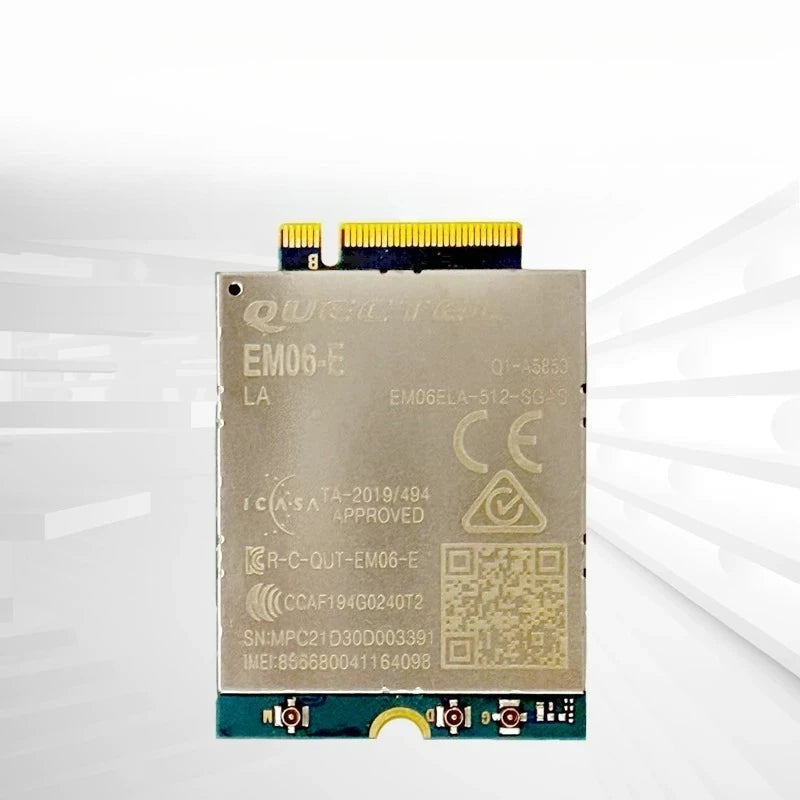 Quectel EM06-E/EM06 LTE-A Cat 6 Module EM06ELA-512-SGAS 4G Module with M.2 Form Factor 4G USB 3.0 Embedded GNSS