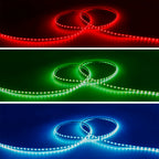 DC5V/12V RGB Dream Color Changing LED Strip Lights WS2812 2020 Ultra Narrow 2.7mm 160Leds/m Smart Individually Addressable Digit