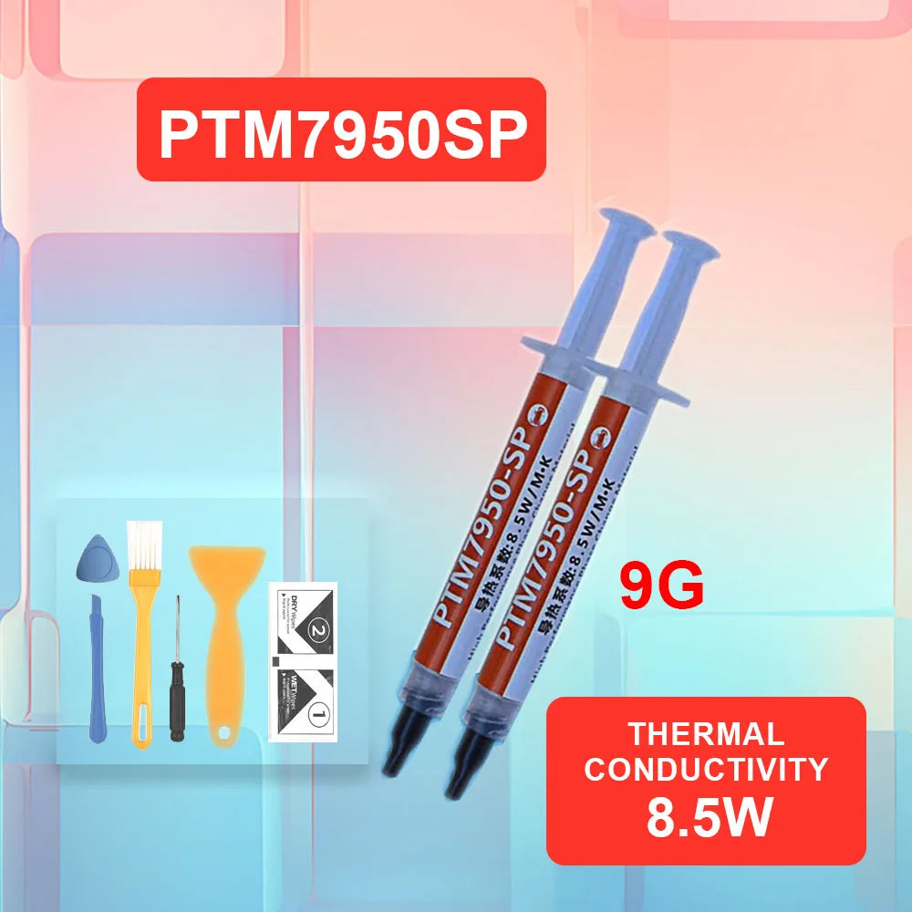 For Honeywell PTM7958SP Thermal Grease Computer Laptop CPU Graphic Card GPU Phase-change Conductive Silicone Paste PTM7950SP