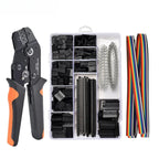 SN-28B Dupont Terminal Crimping Tool 0.25-1.0mm² AWG 23-17 Ratchet Wire Crimper for JST Molex Open Barrel Connectors