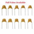 50PC Multilayer Ceramic Capacitor 221 222 223 224 225 300 330 331 332 334 335 5.08MM 2.2UF 30PF 3.3NF 330NF 50V Pf NF Monolithic
