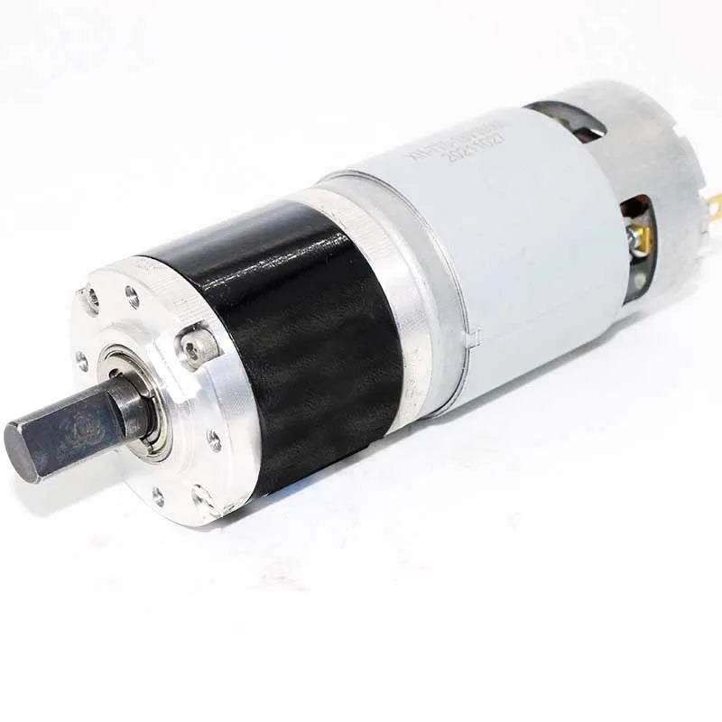 12V24V PG42-775 High Torque Planetary Gear Motor with Encoder 42mm Low RPM Reducer CCW/CW Electric Engine RC Roller Gate Gearbox