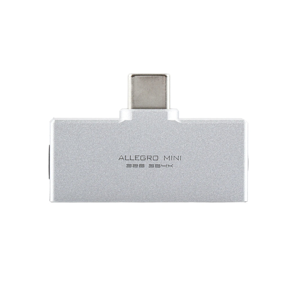 Linsoul Kiwi Ears Allegro Mini High-Fidelity Portable DAC USB C to 3.5/4.4mm Output with High Resolution 32bit/384kHz HiFi Amp