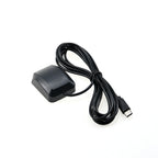 QUESCAN USB-C Type C GPS Receiver for Android Windows M8N 10Hz Ublox M8 GPS GLONASS Galileo BeiDou GNSS Antenna Receiver QU33NCL