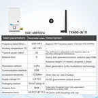LoRa Module USB Interface 230/400/900MHz EBYTE E22-230/400/900T22U 22dBm With Antenna RSSI LBT 5KM DIP Module