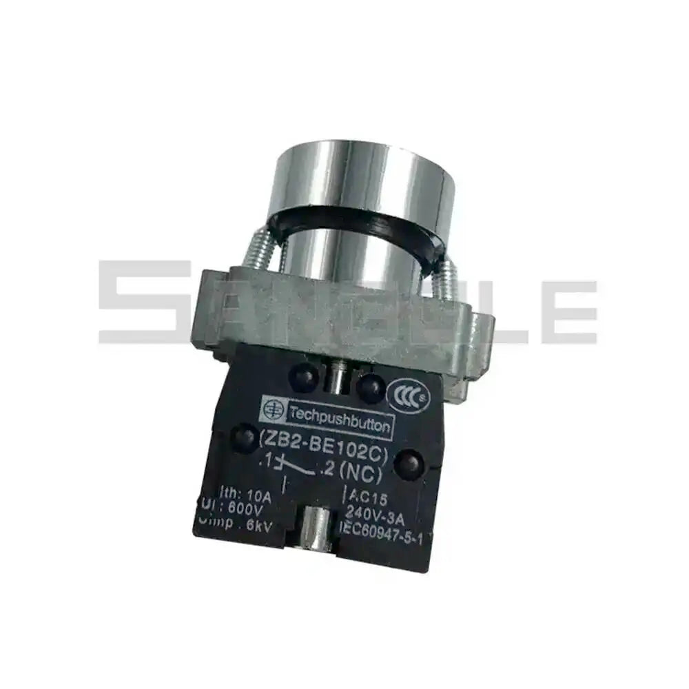 10pcs Reset 22mm Push Button Switch XB2-BA31 BA42 BA51 Flat Knob Momentary 1NO 1NC Touch Start Stop ON-OFF