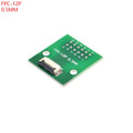 2pcs fpc-12pin Cable Pitch 0.5mm To Dip Pitch 2.54mm Smt Adapter Pcb Board Ffc 12p Fpc 12pin Connector Wire To Dip12 Converter