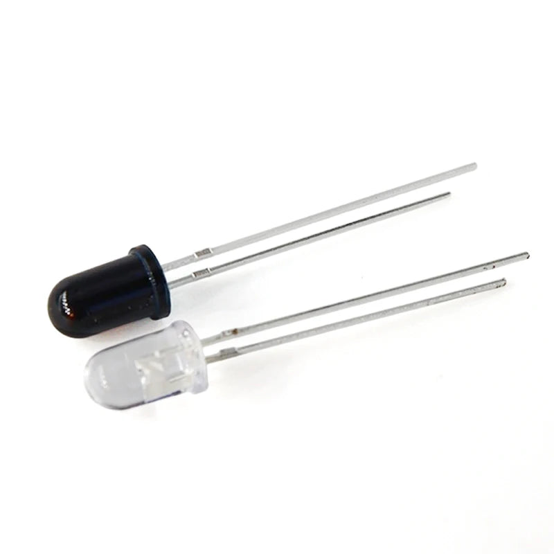 10pairs 3mm 5mm 940nm LEDs Infrared Emitter and IR Receiver Diode Diodes 301A for arduino
