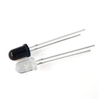 10pairs 3mm 5mm 940nm LEDs Infrared Emitter and IR Receiver Diode Diodes 301A for arduino